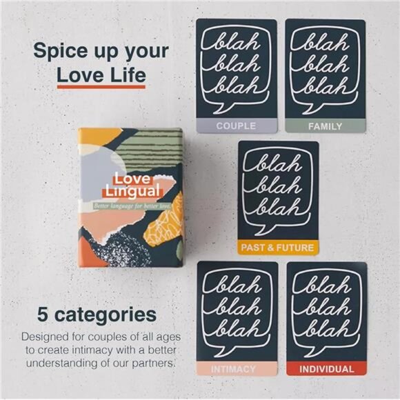 Love Lingual Couples Card Game for Adults | Fun Couples Games for Date Night - Picture 4 of 7